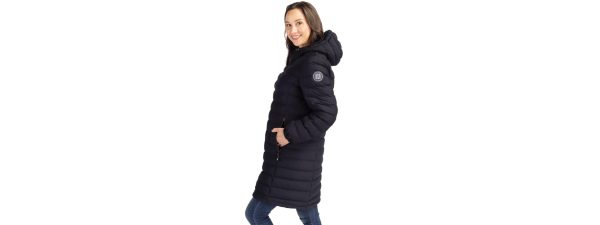 Mission Ridge Repreve Eco Insulated Womens Long Puffer Jacket