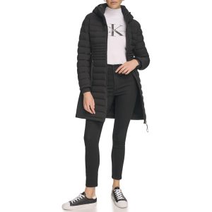 Women's Long Light-weight Puffer Jacket