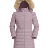 Women's Winter Coats Warm Thicken Long Puffer Jacket Waterproof Quilted Parka with Removable Faux Fur Hood