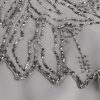 Women's BOAD Neck Asymetrical Beaded Dress