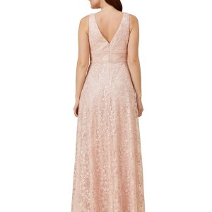 Women's Sequin Guipure Gown