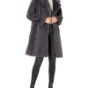 Women's Kiara Loose-Fit Long Faux Fur Coat